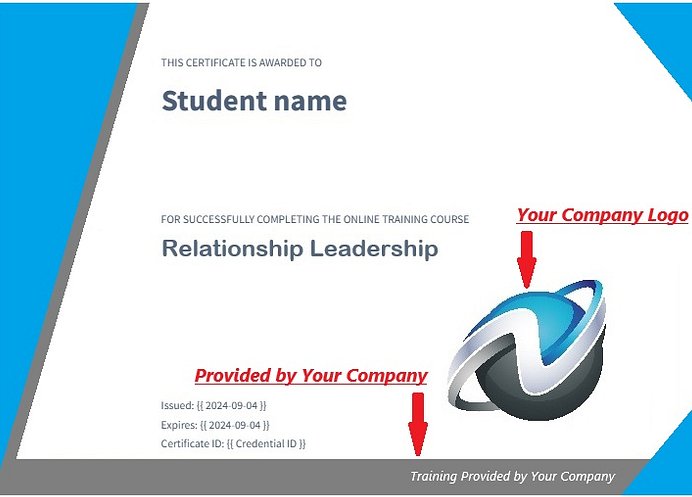Company Certificate Branded - Your Company